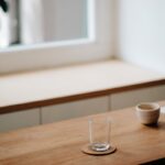 일상 속 스트레스, 건강하게 관리하는 생활 습관이 답이다 clear drinking glass on brown wooden table